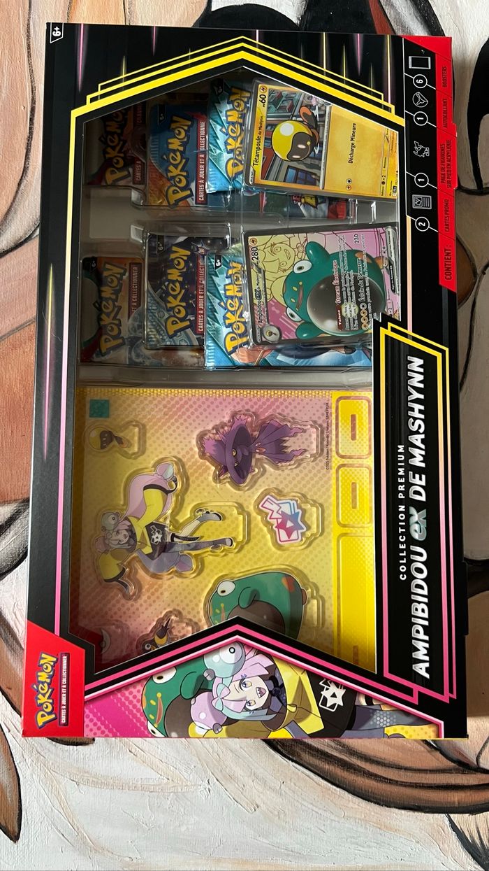 Coffret Pokémon Amphibidou ex de mashynn - photo numéro 2