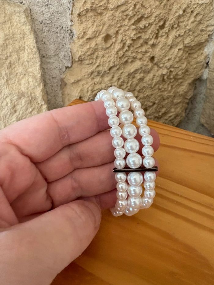 Bracelet perles fantaisie - photo numéro 3