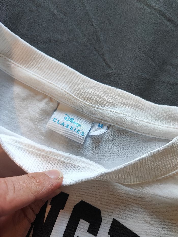 Tee shirt blanc stitch M - photo numéro 3