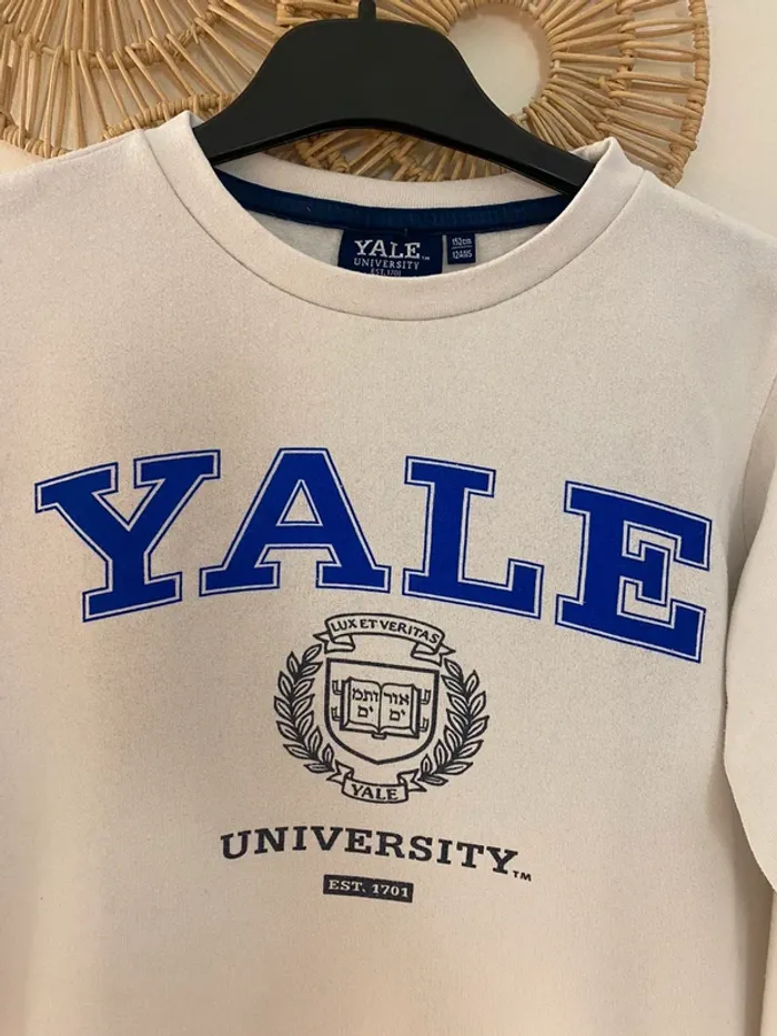sweat Vertbaudet Yale University - Taille 12 ans - photo numéro 9