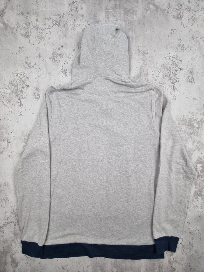 Sweat à capuche Tommy Hilfiger gris – Taille M Femme (mesures en photos) - photo numéro 4