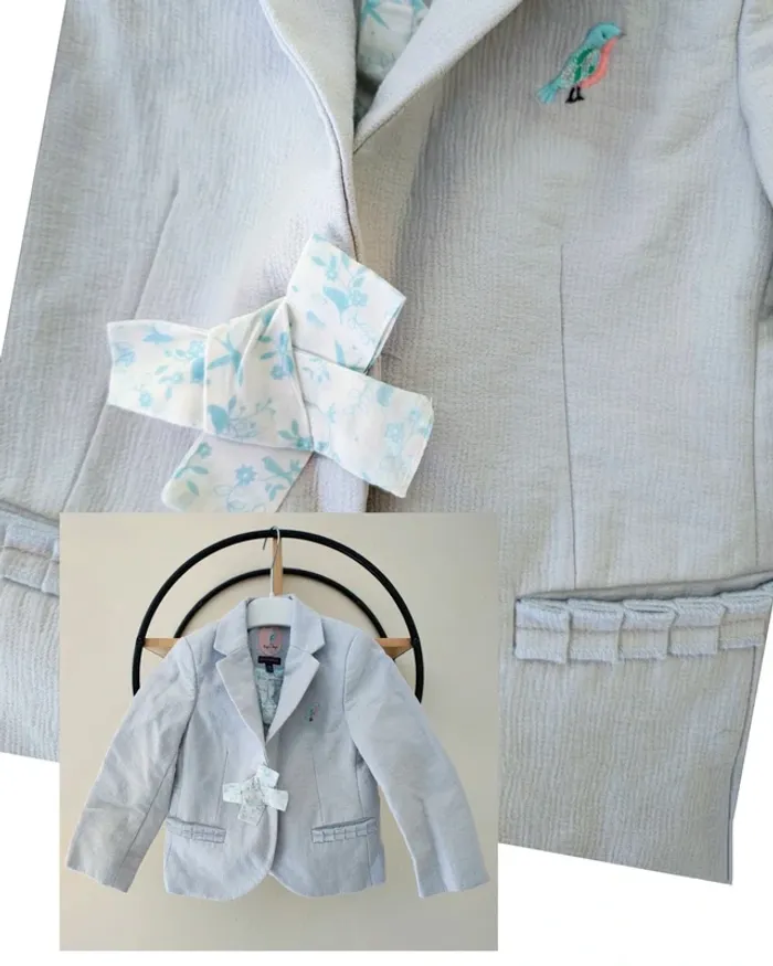 36 mois 3 ans veste blazer sergent major