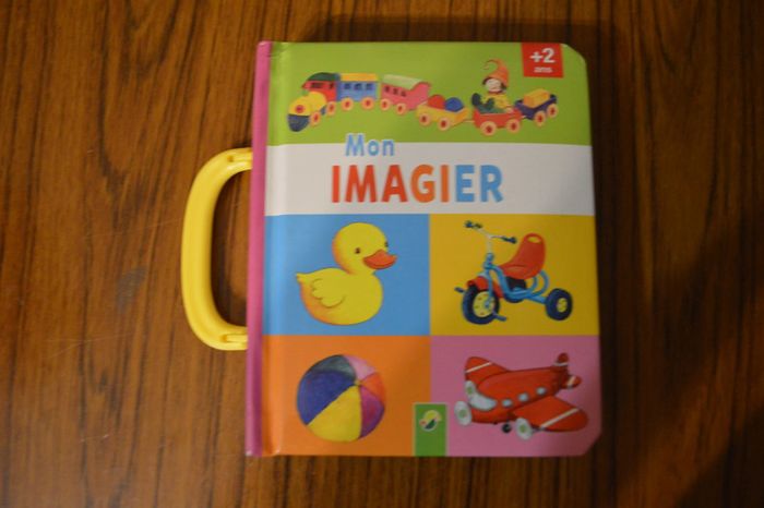 Livre Mon imagier + 2 ans