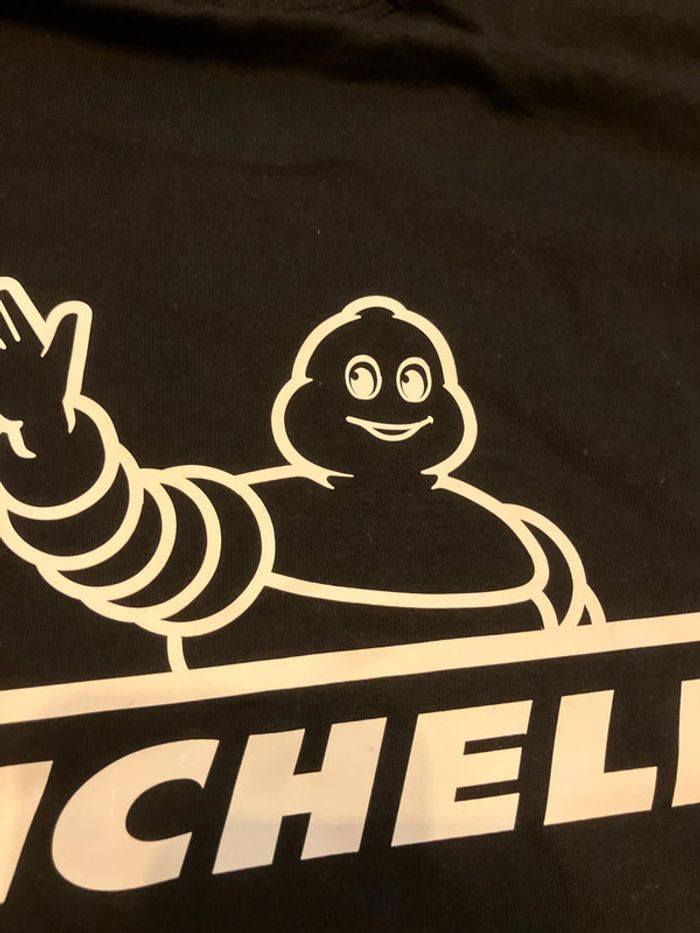 T shirt Michelin Taille M noir - photo numéro 3