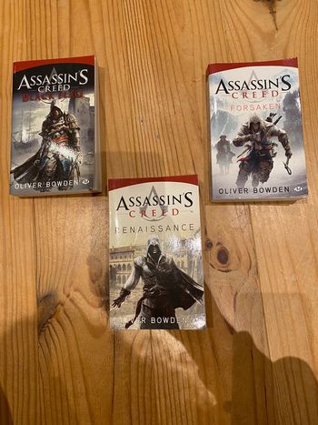 Lot de livre gamin assassin’s creed