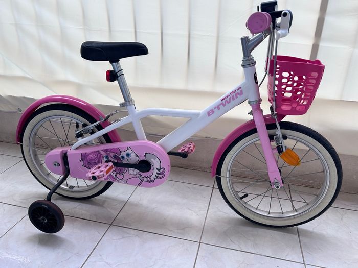 Vélo 16 pouces 4-6 ans 500 docto girl b'twin - photo numéro 6