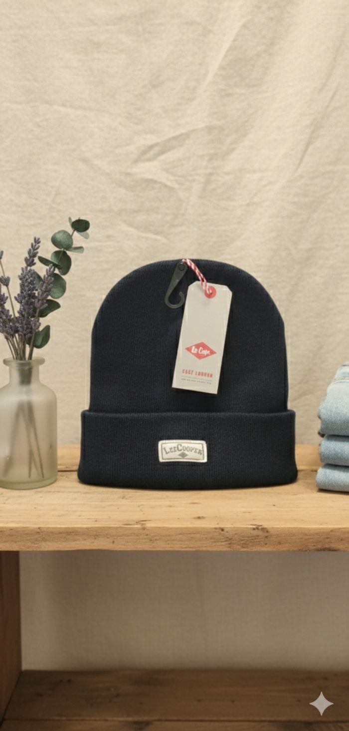 Bonnet Lee Cooper Marine neuf