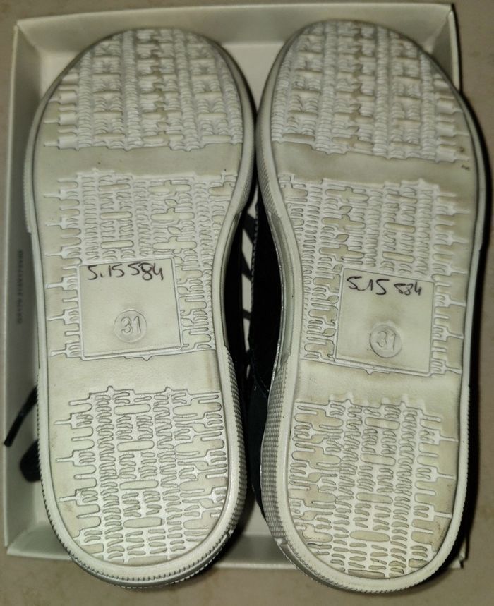 Chaussures garçon neuves bleues The force pointure 31 cuir - photo numéro 5