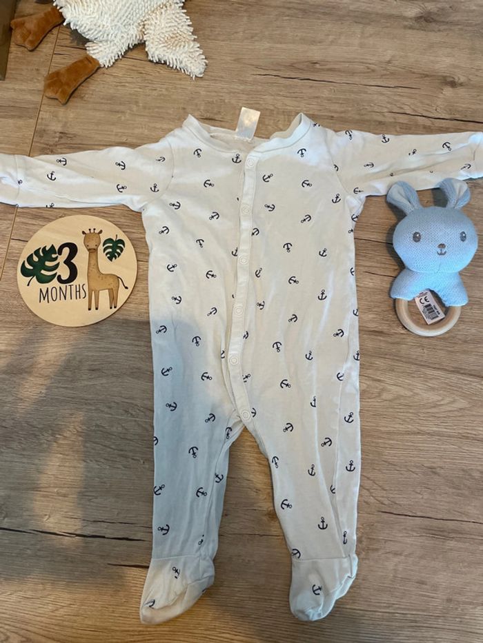 Pyjama dors bien 3 mois été encre H&M - photo numéro 2