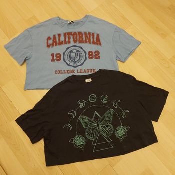 Lot Tee-shirt court manche courte