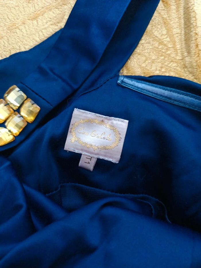 Robe soirée bleu - photo numéro 4