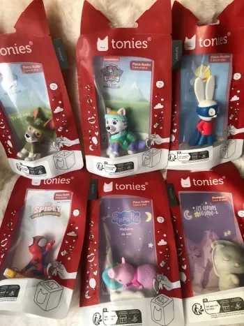 Lot de 6 Tonies à partir de 3 ans