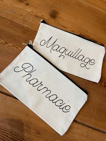 Trousses x 2 fait main