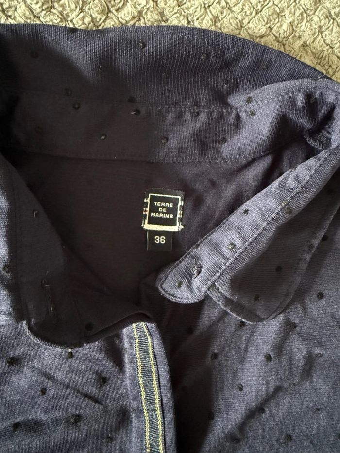 Chemise bleu marine (36) - photo numéro 3