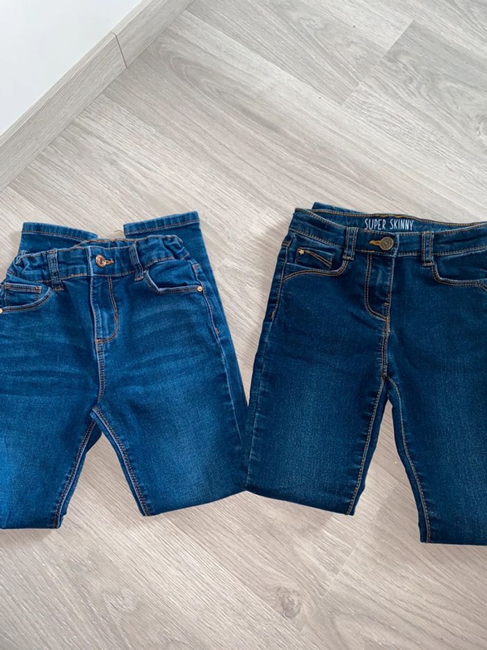 Lot de 2 jeans 7 ans - photo numéro 2