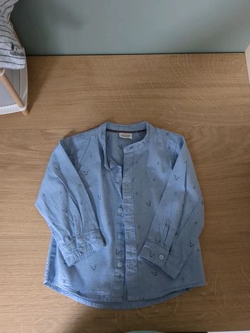 Chemise manches longues