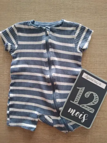 Barboteuse 9/12 mois / 80 cm