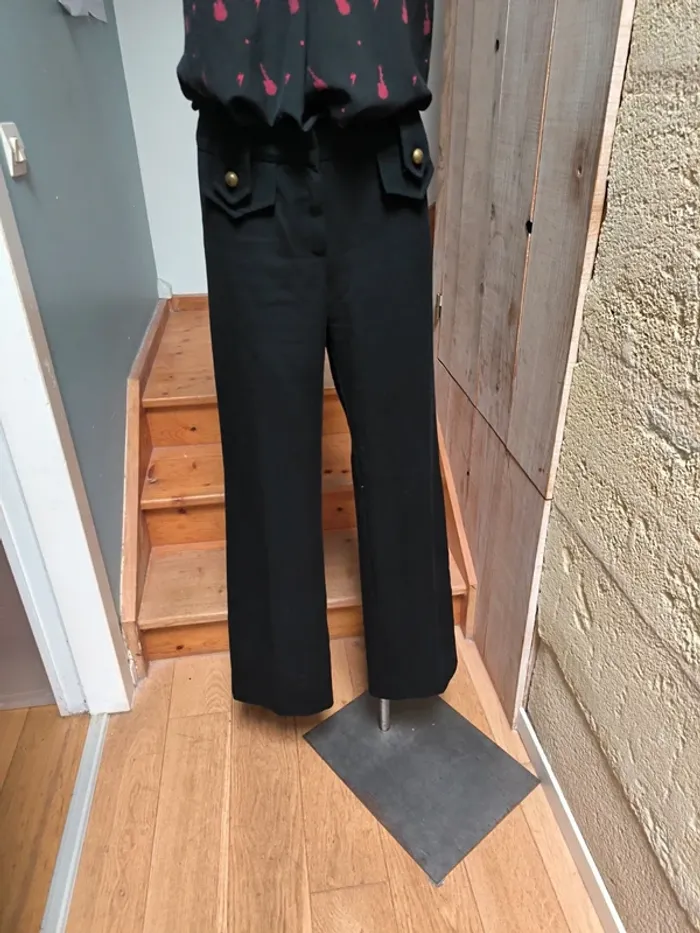 Pantalon à jambes larges sinequanone taille 40 - photo numéro 3