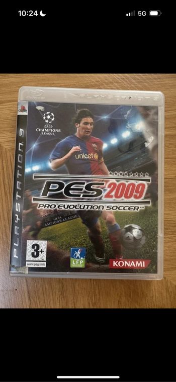 Jeu PS3 PES 2009