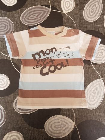 Tshirt manches courtes - 6 mois