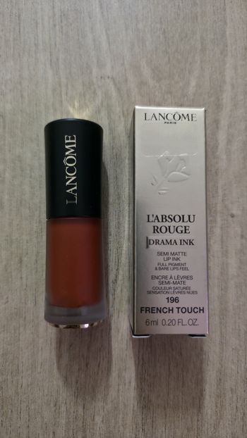 Lancome Rouge à lèvres Drama Ink Absolu 196 French Touch