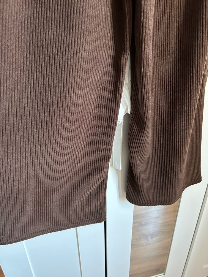Ensemble Pantalon Blouse 3 pièces marron Neuf New Collection Taille Unique - photo numéro 8