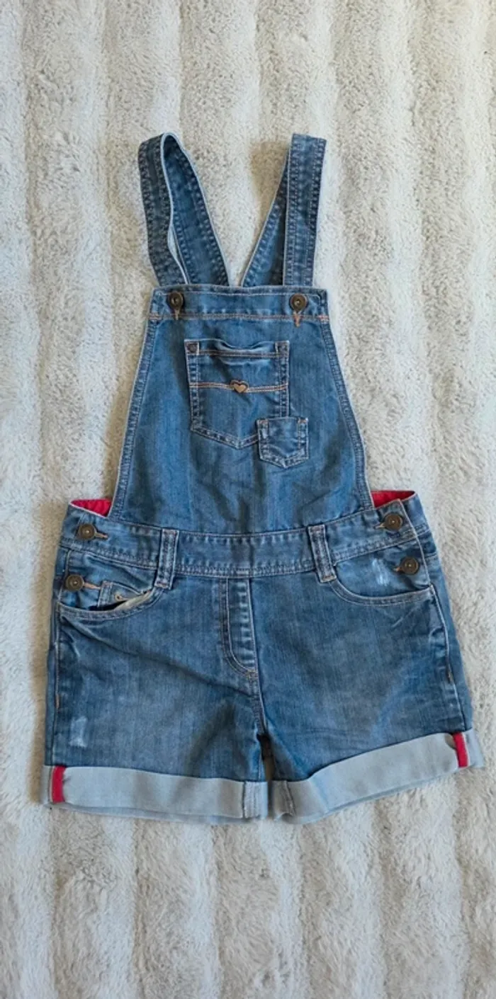 2 salopette short 12ans - photo numéro 2