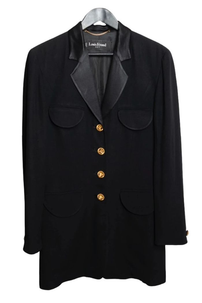 Veste blazer vintage Louis Féraud – Taille S - photo numéro 2