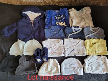 Lot bébé taille naissance