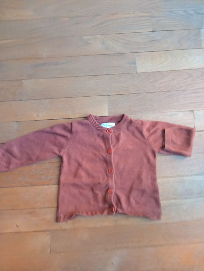 Gilet fille mixte 6 mois La Redoute