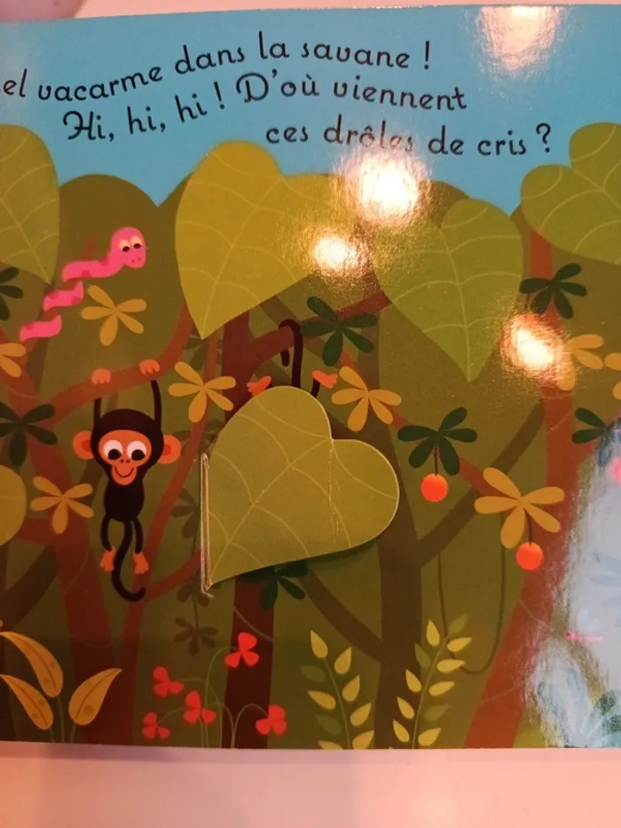Livre sonore les animaux de la savane - photo numéro 13
