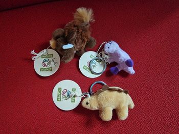 Lot porte clé dinosaure