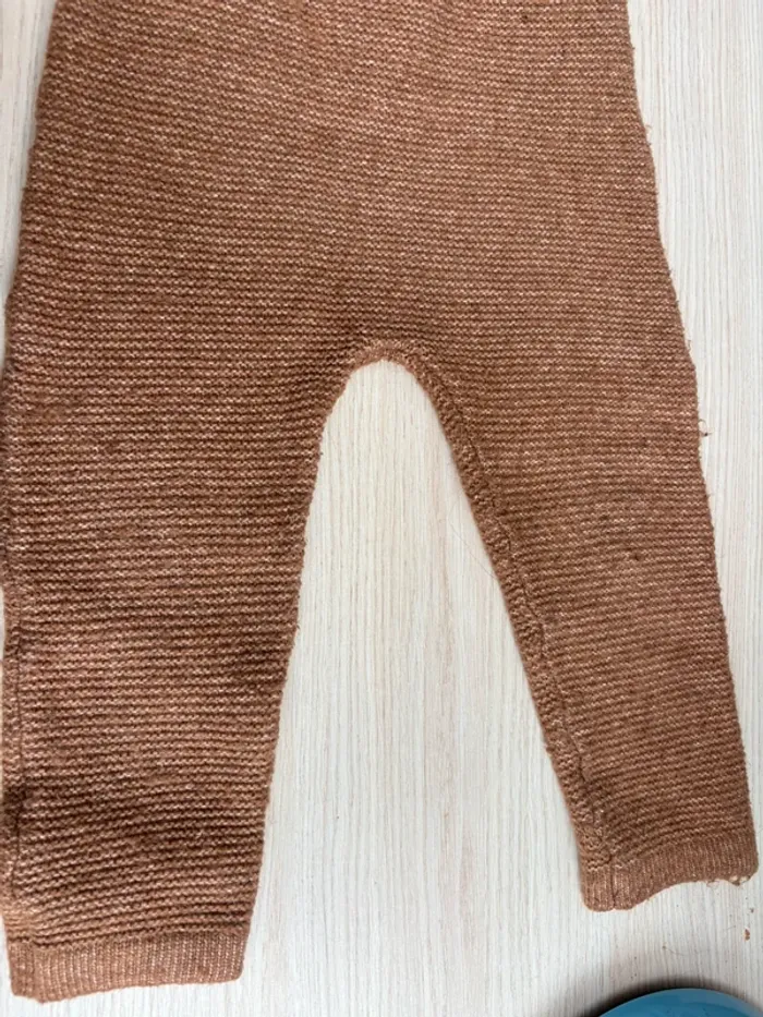 Salopette combinaison en maille Kiabi taille 36 mois - photo numéro 3