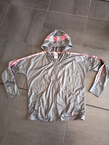 Veste femme Adidas 44 46 grise
