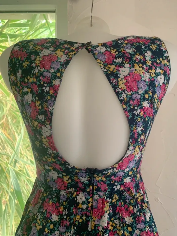 Débardeur Impoint évasé dos nu fleurie taille XS-S - photo numéro 6