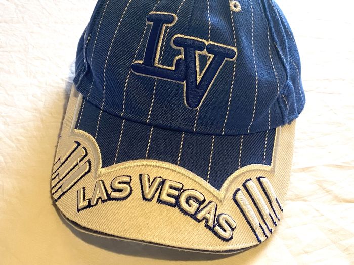 Casquette Koskash Head Wear Bleue Las Vegas Visière Blanche Accessoires Enfants Adolescents - photo numéro 3