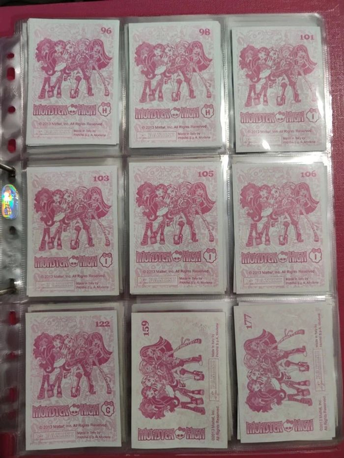Lot de 27 stickers monster high - photo numéro 4