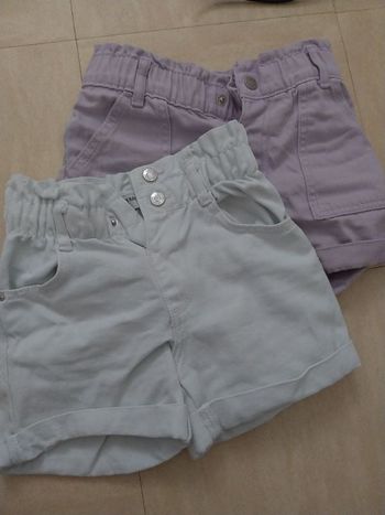 2 shorts fille