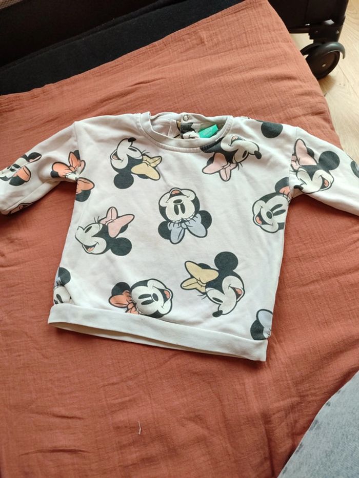 Sweat Minnie 12 mois