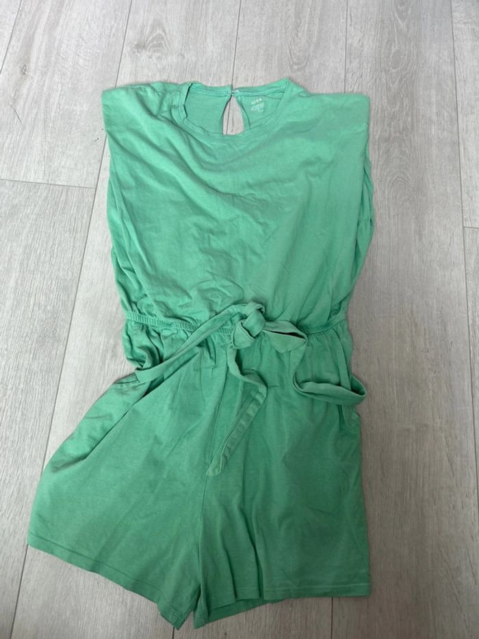 Combi short vert tendre Kiabi S