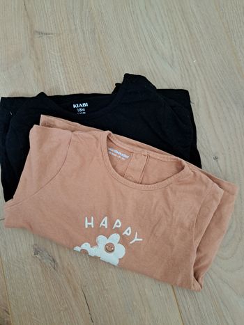 Lot tee shirt manche longue