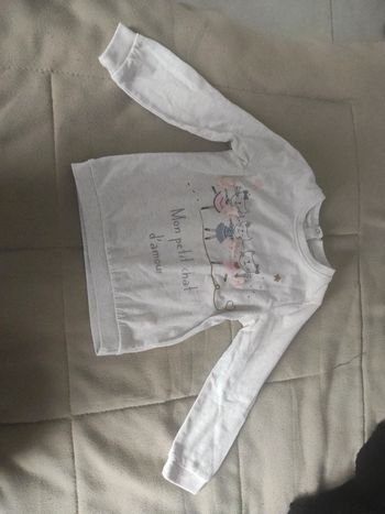 Sweat mes petits cailloux 3 ans