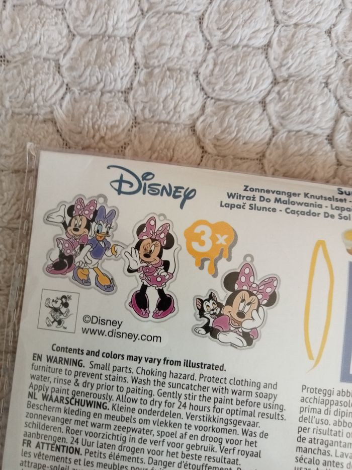 3 Attrapes soleil a peindre Minnie - photo numéro 2