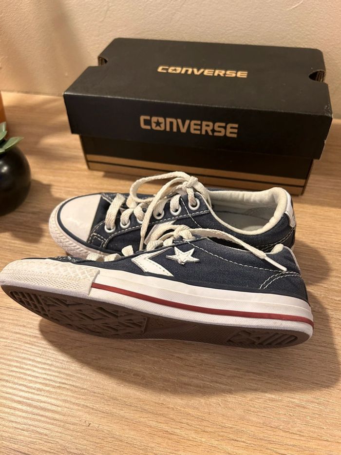 Converse bleu jean taille 30 - photo numéro 3