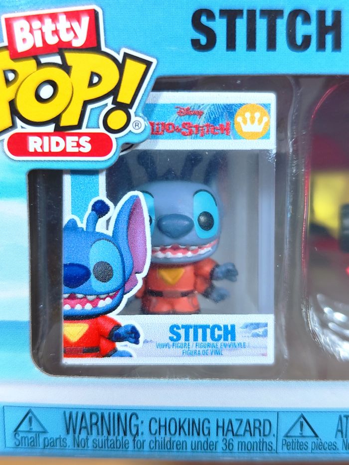 Funko Bitty Pop! Rides - Stitch and The Red One - photo numéro 2