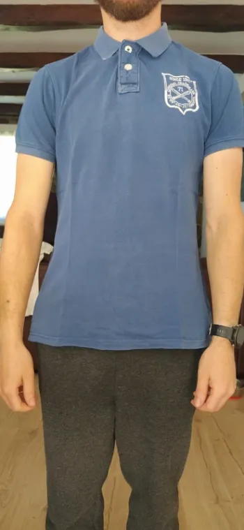 Polo bleu jules