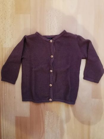 Gilet bébé fille neuf