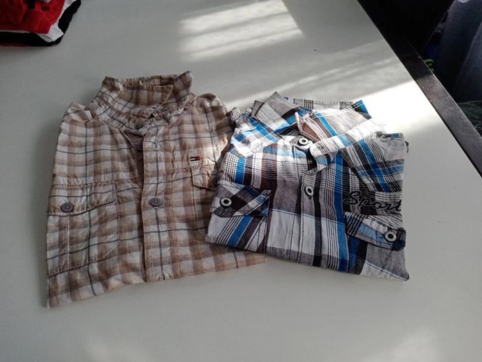 Lot x2 Chemises T 8 ans