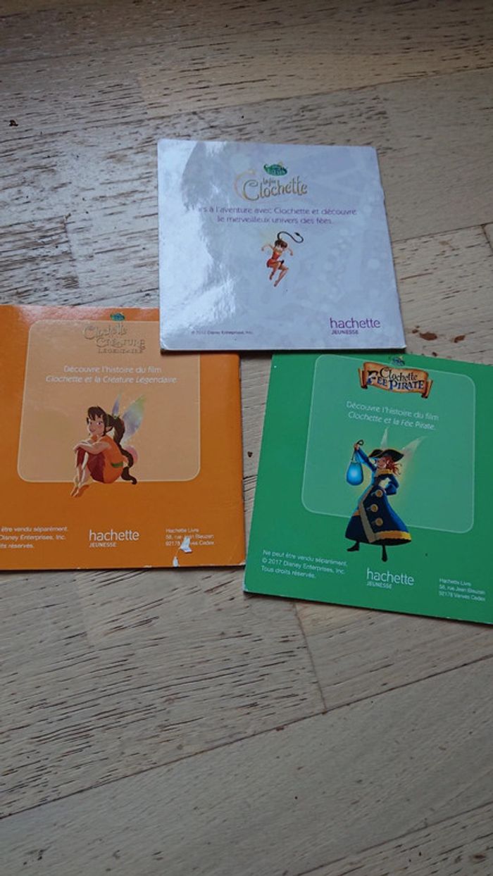 Lot 3 petits livres "la fée clochette" - photo numéro 5