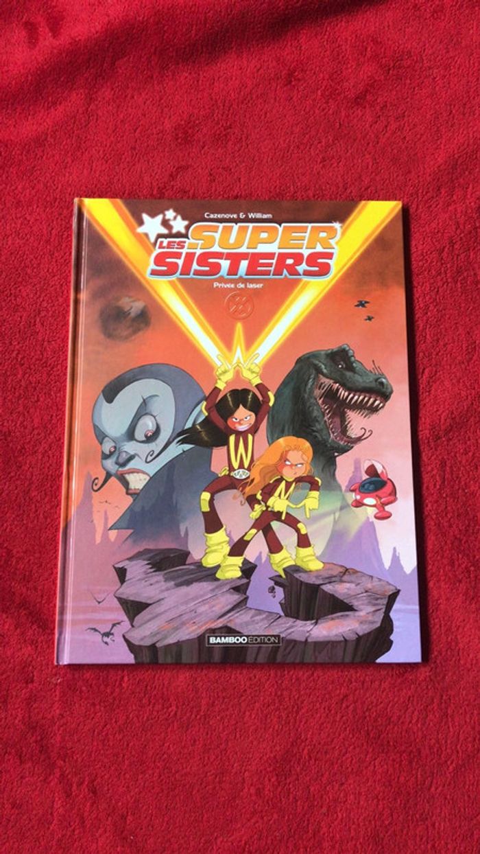 BD les supers sisters privée de laser